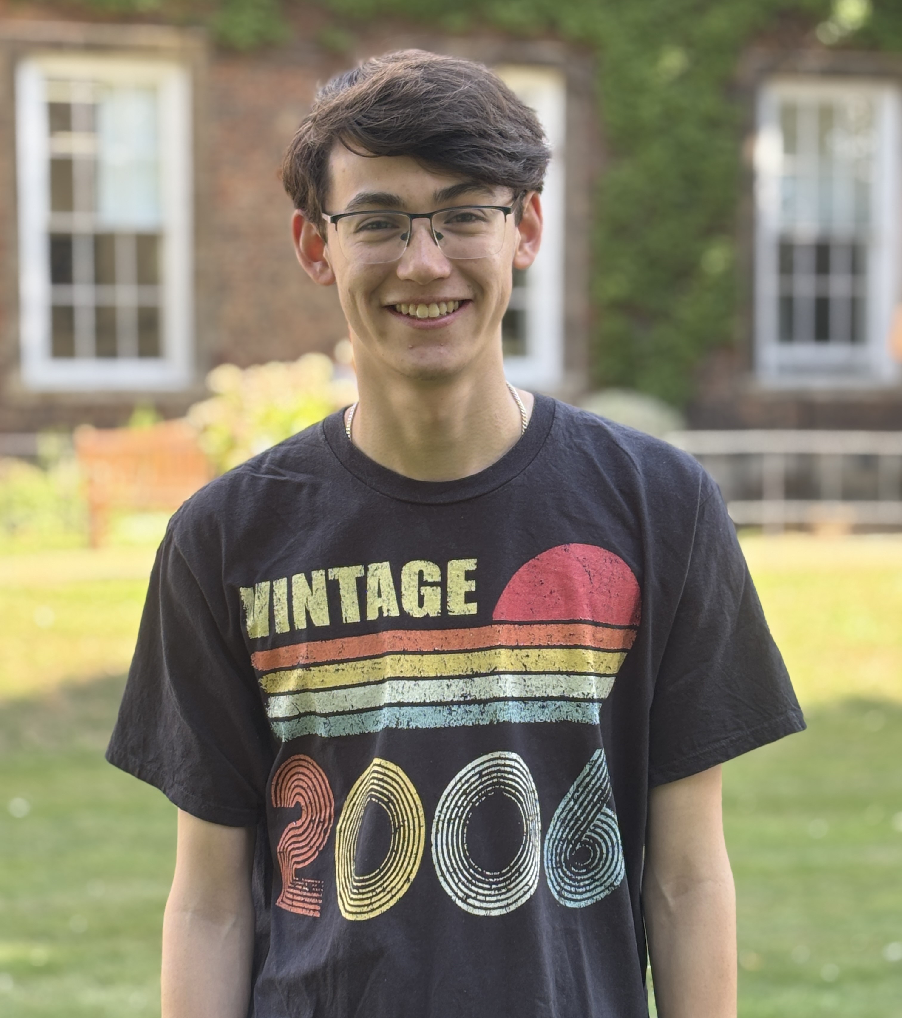 Xander, a King's Ely student who is now studying Astrophysics at Lancaster University