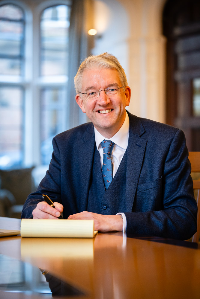 John Attwater, Principal of King's Ely, a private school in Cambridgeshire