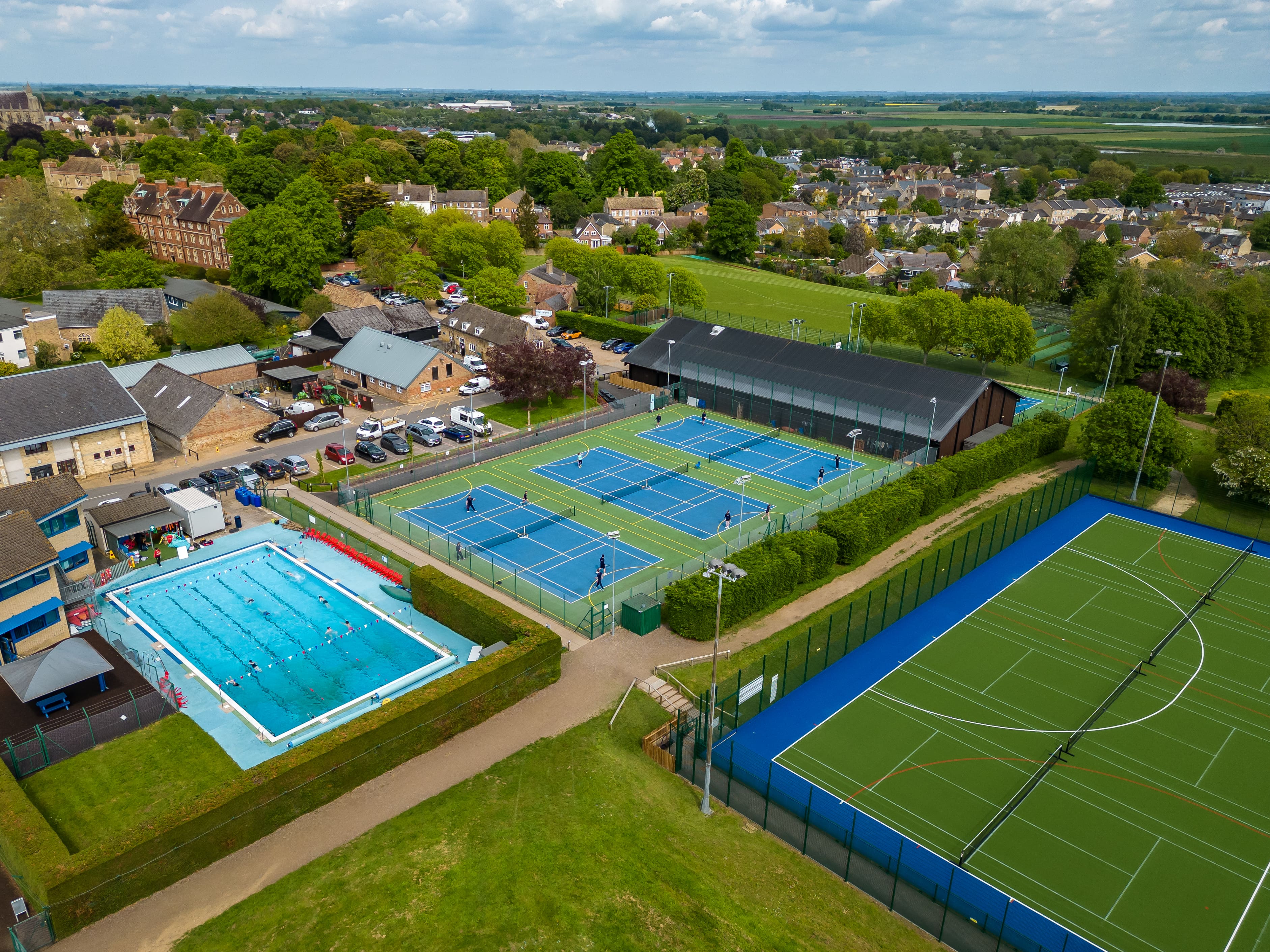 Sports Facilities at King's Ely, a Private Day and Boarding School near Cambridge, in Ely.