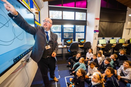 Daniel Everest, the IT teacher in Prep School at King's Ely, a Private Day and Boarding Co-Educational Prep School near Cambridge, in Ely.