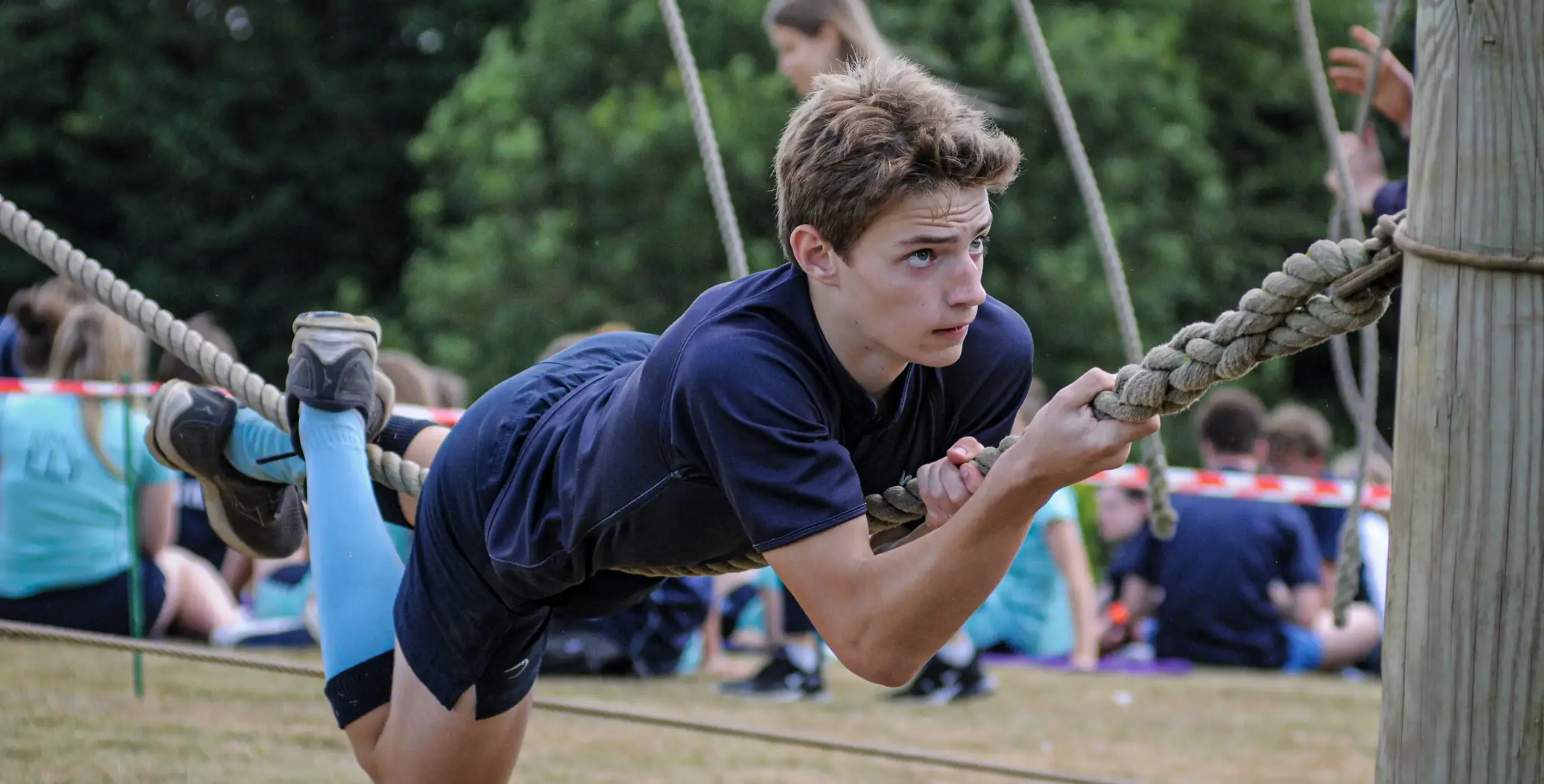  King’s Ely Senior student taking part in Ely Scheme on the Senior Campus 