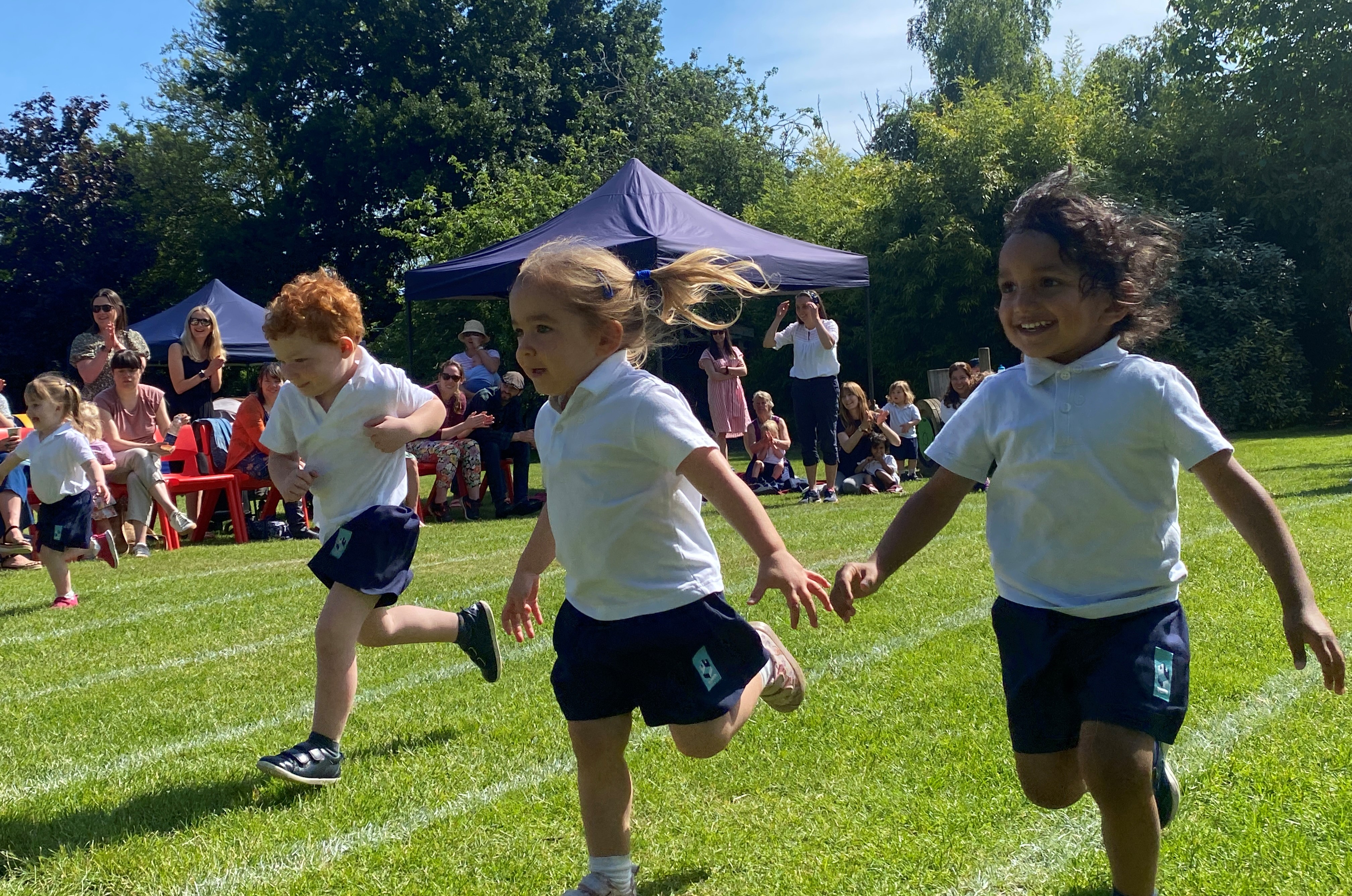 Sports Day at King's Ely Pre-Prep, a private nursery and Pre-Prep in the center of Ely 