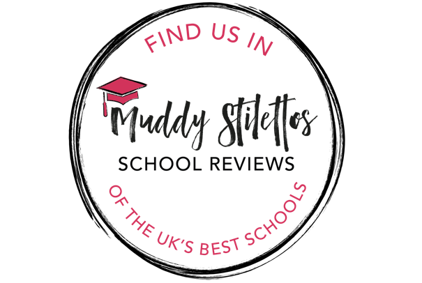 Muddy Stilletos logo, an affiliate of King's Ely, a private day and boarding school in Cambridgeshire