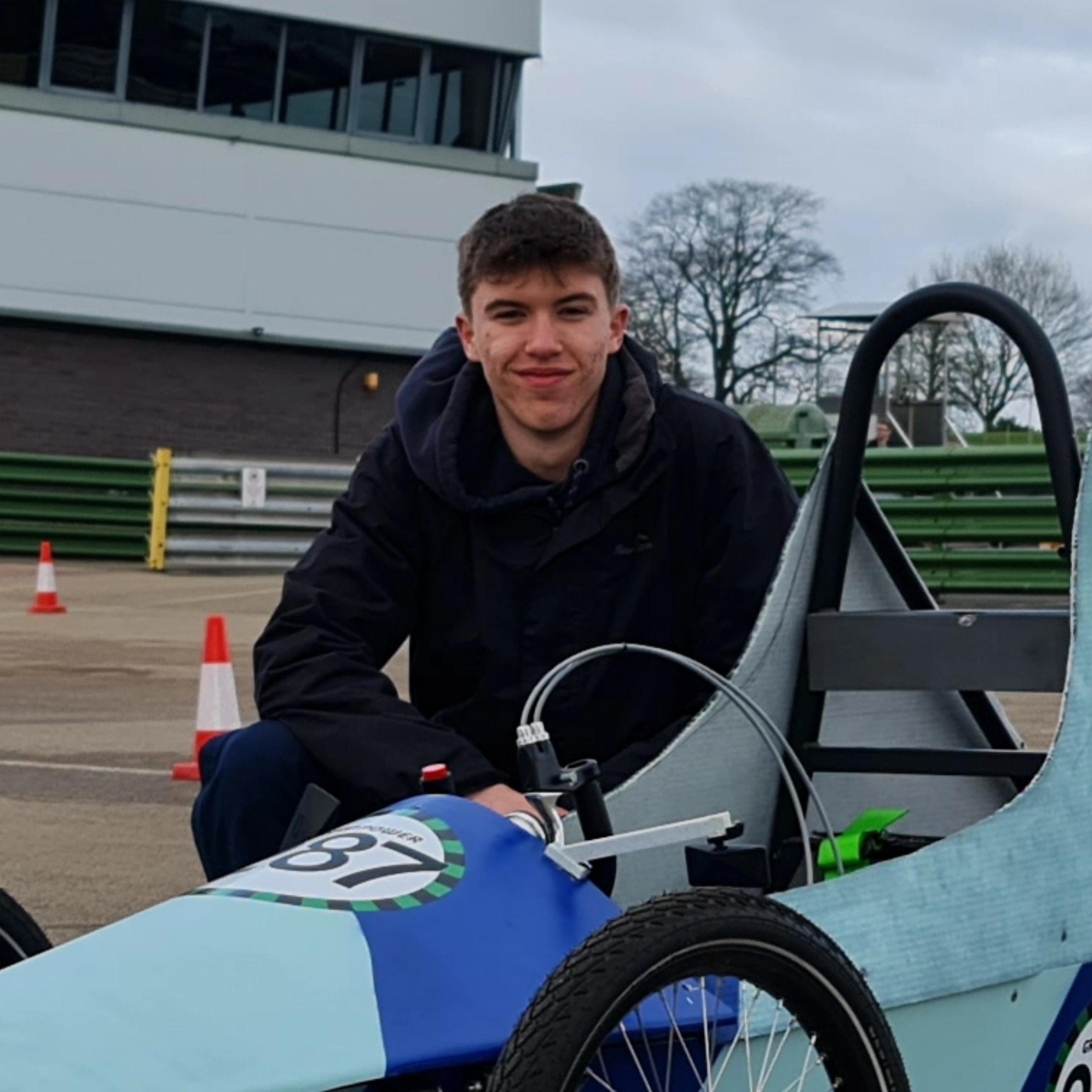 Patrick, a King's Ely student, a Private Boarding and Day Sixth Form School near Cambridge.